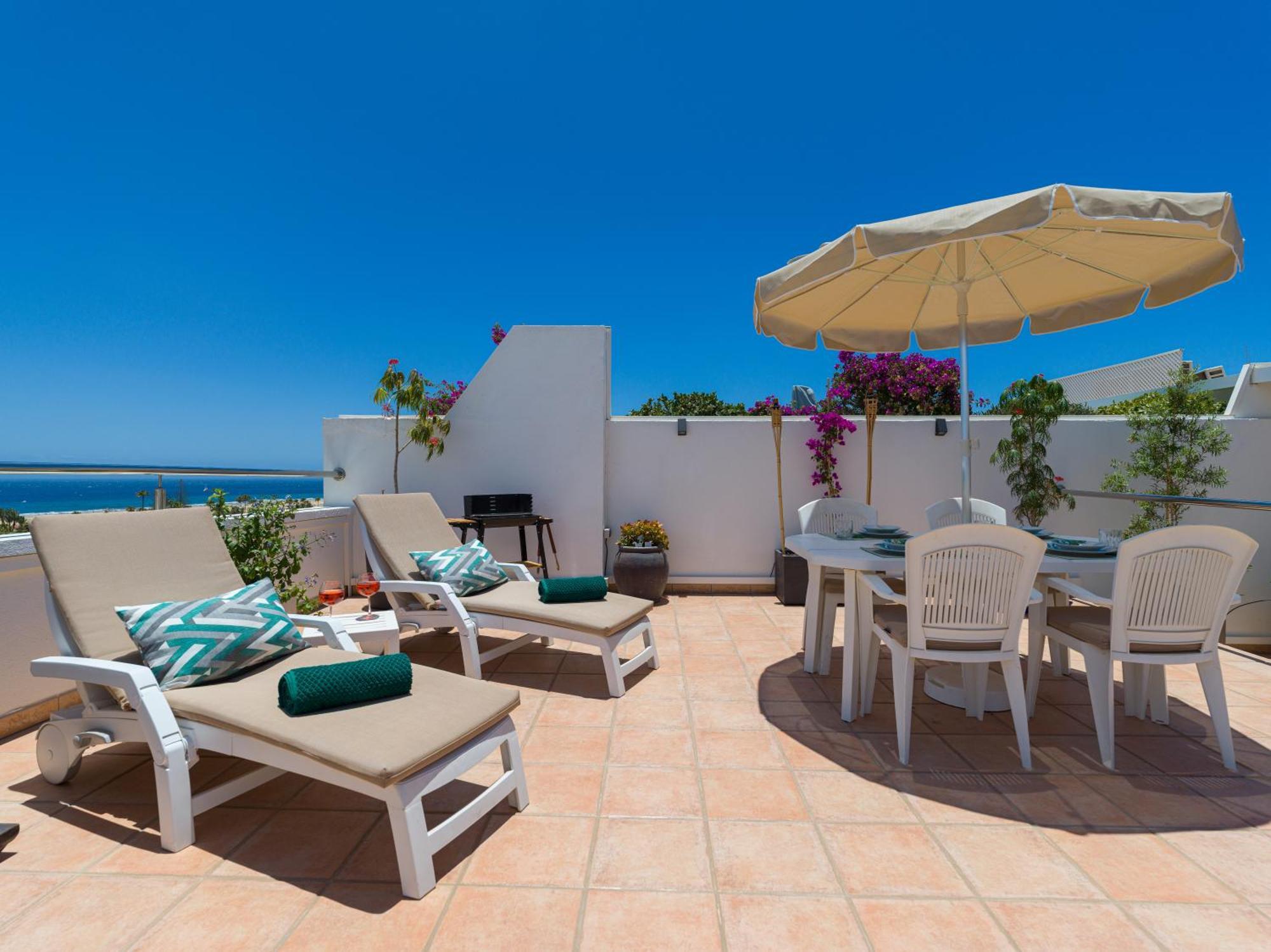 Casa Lex I Ocean & Sunrise Panorama I Steps From Dunes And Beach I Private 50 Sqm Terrace I Pool Maspalomas  Extérieur photo